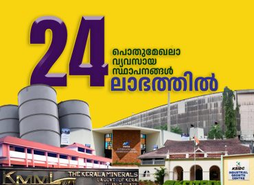 Accumulated operating profit of public sector undertakings is 134.56 crores